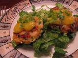 Coconut Curry Shrimp Cakes W / Papaya Lime Sauce