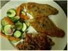 Spicy Cornmeal-crusted Catfish. Recipe by Vino Girl