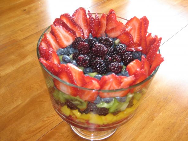 Fruit Salad With Vanilla Bean Syrup. Photo by TeacherLaLa