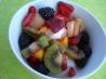 Fruit Salad With Vanilla Bean Syrup