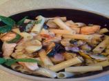 Grilled Summer Squash and Tomatoes With Angel Hair Pasta