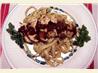Seasoned Chicken over Fettuccine. Recipe by HeatherFeather