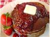 Buttermilk Buckwheat Pancakes With Summer Fruit Syrup. Recipe by :(