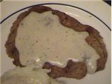 Mock Chicken Fried Steak With Milk Gravy