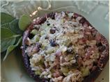 Marinated Stuffed Portabella Mushrooms