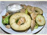 Chicken, Pear and Blue Cheese Salad