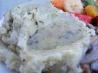 Mashed Potatoes Swirled With Pesto. Recipe by Rita~