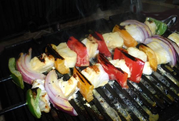 fish kabobs