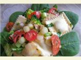 Mini Ravioli Antipasto Salad