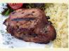 Barbecued Chicken Thighs Au Vin