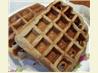 Rustic Cardamom  Waffles W/ Cherry Cream. Recipe by love4culinary