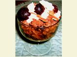 Rich Chocolate Cherry Brown Rice Pudding