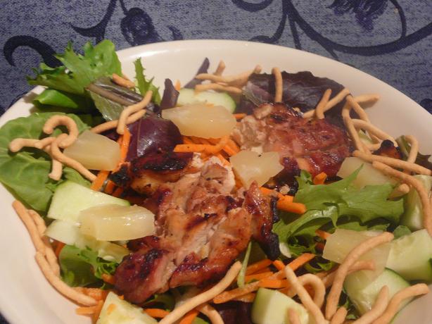 Hot Teriyaki Chicken Salad. Photo by BLUE ROSE