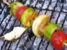 Grilled Veggie Shish Kabobs