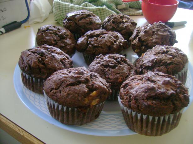 Double Chocolate Banana Muffins. Photo by Ms.Ellen