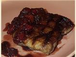 Seared Duck Breasts With Cherry Rhubarb Chutney