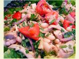 Roasted Chicken and Cannellini Bean Salad