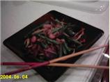 Stir Fried Green Beans With Sprouts and Cellophane Noodles