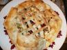 Rustic Apple and Dried Cranberry Pie. Recipe by Vino Girl