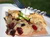 Rustic Apple and Dried Cranberry Pie