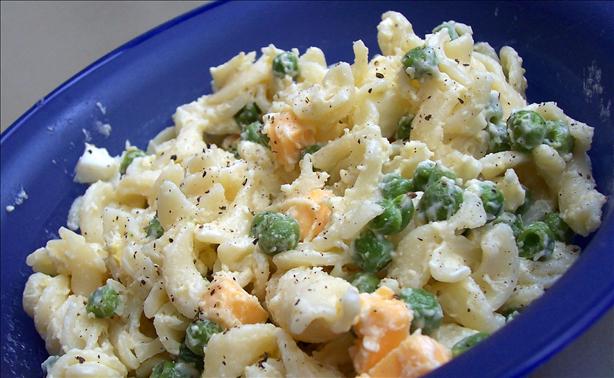 Creamy, Cheesy Pasta Salad. Photo by love4culinary
