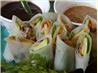 Duck Spring Rolls With Dipping Sauces