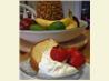 Lemon Almond Sour Cream Pound Cake. Recipe by Donna Luckadoo
