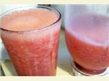 Diet Ginger Ale Strawberry Frappe