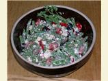 Green Beans With Tomatoes, Olives, and Feta. Photo by annbb
