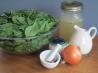 Creamed Fresh Spinach. Recipe by HeatherFeather