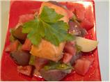 Marinated  Roasted Salmon Potato Salad