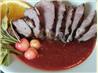 Grilled Duck With Rhubarb Cherry Glaze