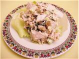 Roasted Turkey or Chicken Breast and Walnut Salad