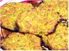 Cheesy  Baked Zucchini, Sweet Potato Patties. Recipe by Rita~