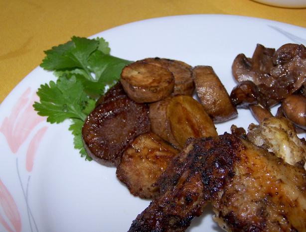 Jamaican Grilled Sweet Potatoes. Photo by Rita~
