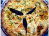 Sage & Spring Veggies Pie in a Brown Rice Crust