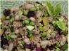 Brown Rice Salad With Zucchini, Beans and Dried Cherries
