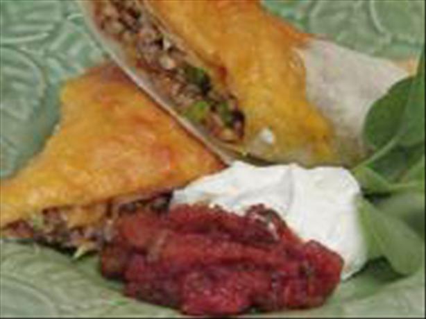 Turkey Filled Tortillas. Photo by Rita~