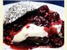 Chocolate Shortcakes With Sour Cherry Topping