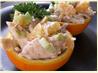 Chicken Stuffed Oranges. Recipe by schafs