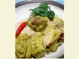 Marinated Chicken Breast With Coconut Curry Sauce