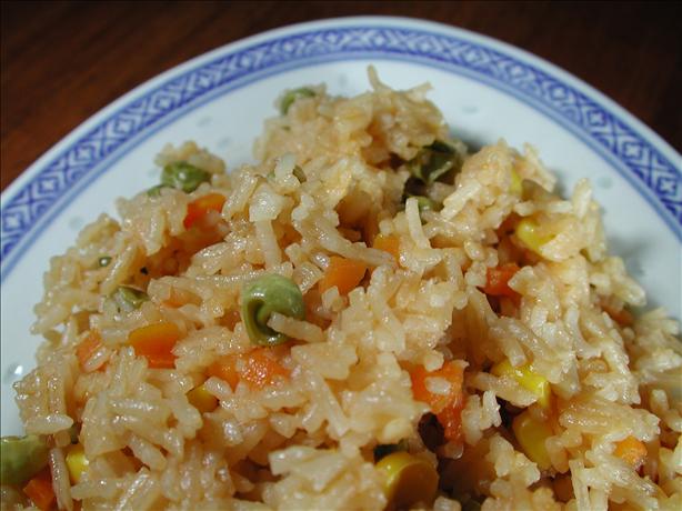 Microwave Fried Rice. Photo by Chef floWer