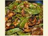 Snow Pea Stir-Fry. Recipe by Jolene Green