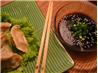 Steamed Dumplings With Ginger Hoisin Sauce. Recipe by canarygirl