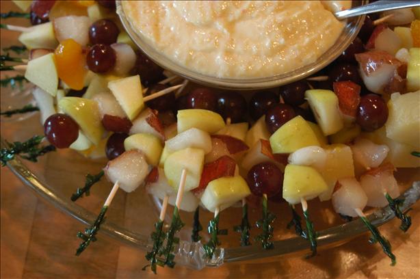 Marinated Fruit Kabobs. Photo by MelinOhio