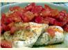 Grilled Cod With Moroccan-spiced Tomato Relish