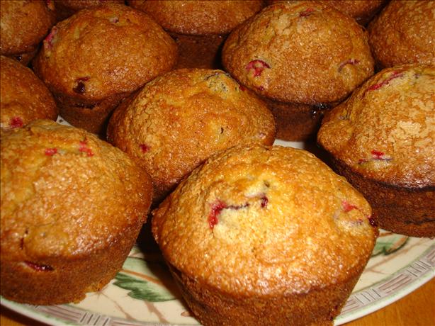 Delightful (Low-Fat) Cranberry Muffins. Photo by *Pixie*