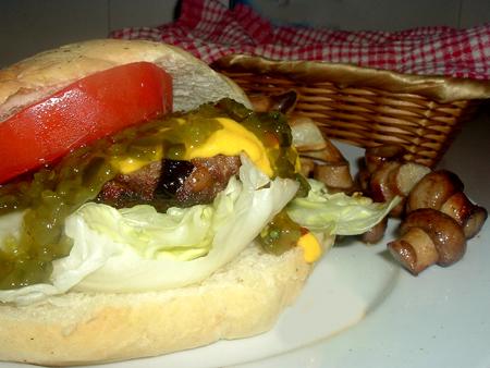 Parmesan Burgers or Burgerdogs. Photo by Bergy
