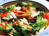 Bok Choy, Carrot and Apple Slaw