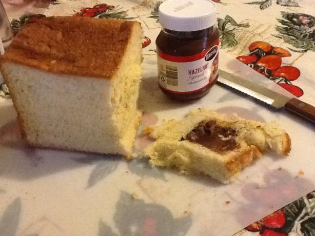 Brioche Loaf ( Breadmaker 1 1/2 Lb. Loaf). Photo by rpnewb